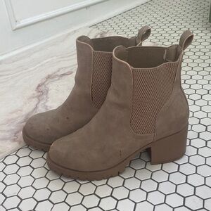 MIA Tan Ankle Boots for Women